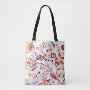 Klassieke paisley en fijn kant patroon, Perzisch p Tote Bag