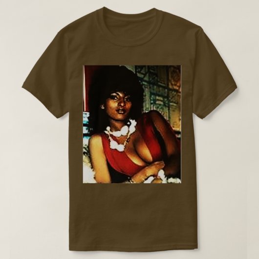klassieke pam grier t-shirt (Design voorkant)