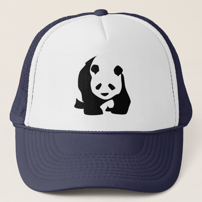Klassieke Panda Trucker Pet (Voorkant)