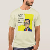 Klassieke pap Comic Book T-Shirt (Voorkant)