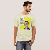 Klassieke pap Comic Book T-Shirt (Voorkant volledig)