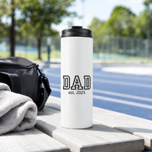 Klassieke Papa Opgericht Aangepast Jaar Nieuwe Vad Thermosbeker