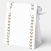 Klassieke parelketting bruids douche favor doosjes (Achterkant)