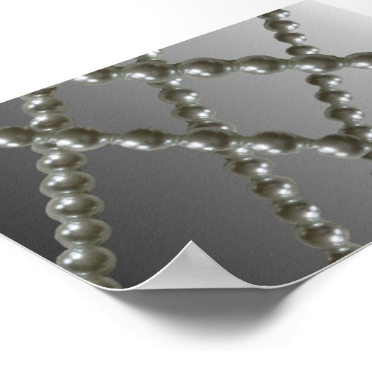 Klassieke parels Poster (Hoek)