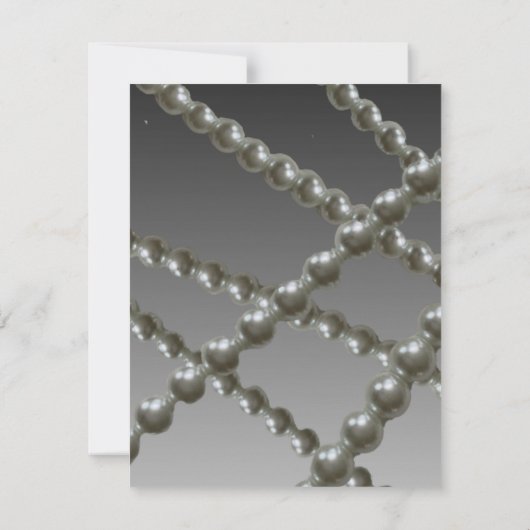 Klassieke parels Reply Kaart (Achterkant)