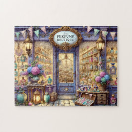 Klassieke parfumerie boutique geurwinkel kunst legpuzzel