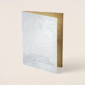 Klassieke Pasen Engel Groeten Folie Kaarten (Voorkant)