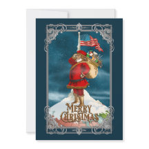 Klassieke Patriottische Kerstman