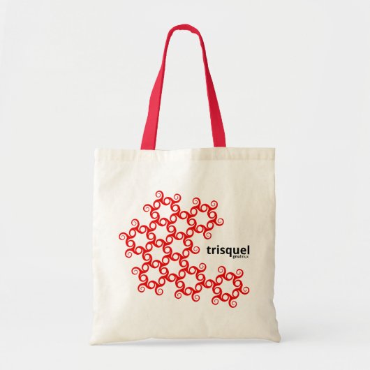 Klassieke patroonzak tote bag (Voorkant)