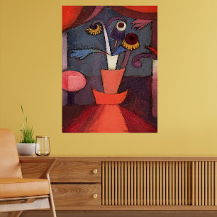 Klassieke Paul Klee - Abstracte Bloemposter Poster