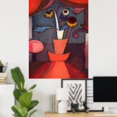 Klassieke Paul Klee - Abstracte Bloemposter Poster (Thuiskantoor)