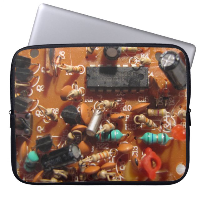 Klassieke PC Board-laptophoes Laptop Sleeve (Voorkant)