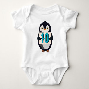 Klassieke Penguin Jersey T-shirt - Aangepast Numme