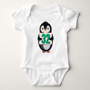 Klassieke Penguin Jersey T-shirt - Aangepast Numme
