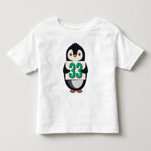 Klassieke Penguin Jersey T-shirt - Aangepast Numme