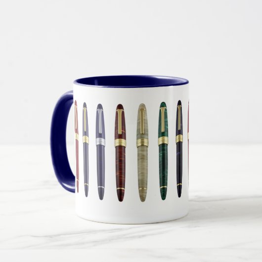 Klassieke pennen LB5 Mok (Voorkant links)