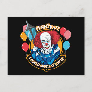 Klassieke Pennywise - Ik zou je gewoon kunnen opet Briefkaart