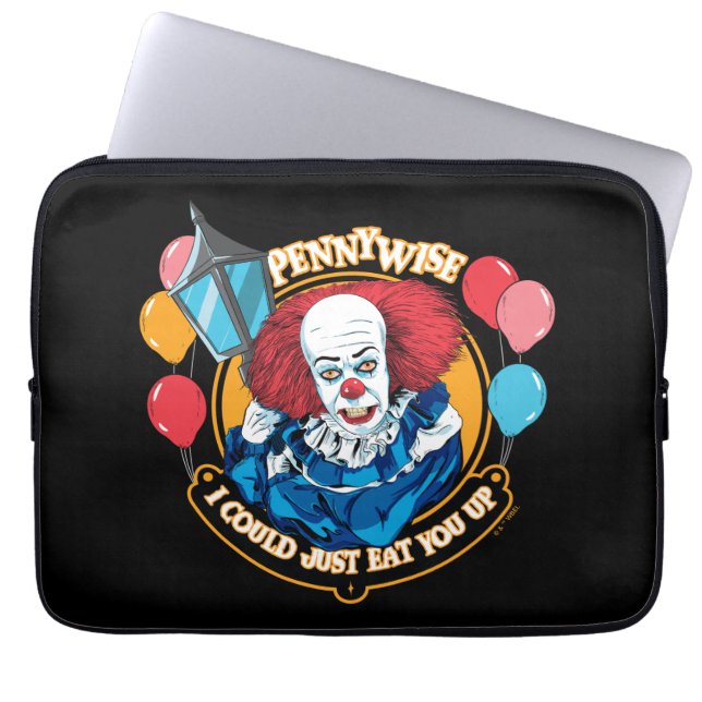 Klassieke Pennywise - Ik zou je gewoon kunnen opet Laptop Sleeve (Voorkant)