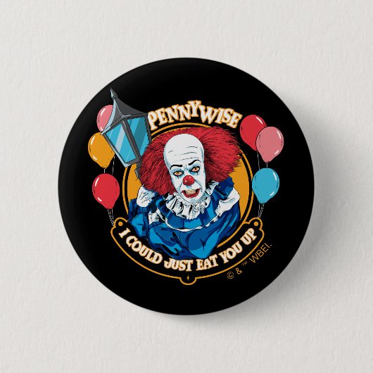 Klassieke Pennywise - Ik zou je gewoon kunnen opet Ronde Button 5,7 Cm (Voorkant)