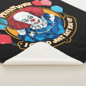 Klassieke Pennywise - Ik zou je gewoon kunnen opet Sherpa Deken (3/4)