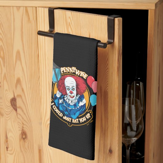 Klassieke Pennywise - Ik zou je gewoon kunnen opet Theedoek (Derde Gevouwen)