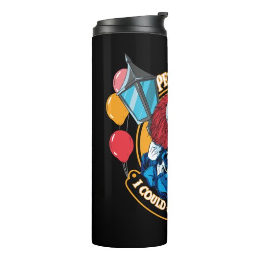 Klassieke Pennywise - Ik zou je gewoon kunnen opet Thermosbeker (Gedraaid links)