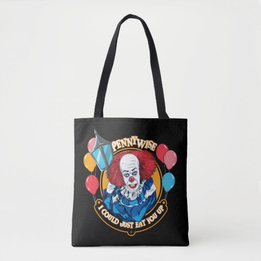 Klassieke Pennywise - Ik zou je gewoon kunnen opet Tote Bag (Voorkant)