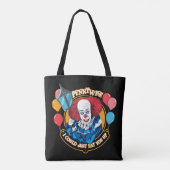 Klassieke Pennywise - Ik zou je gewoon kunnen opet Tote Bag (Achterkant)