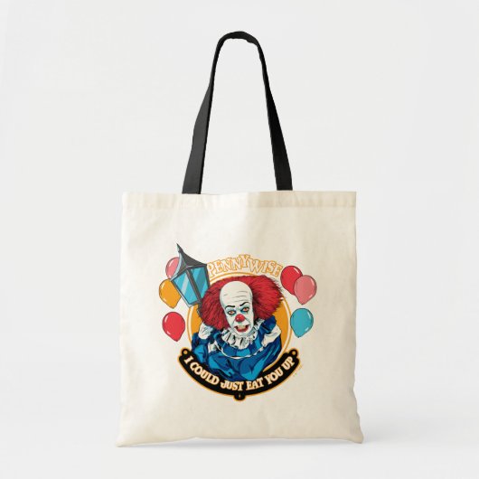 Klassieke Pennywise - Ik zou je gewoon kunnen opet Tote Bag (Voorkant)