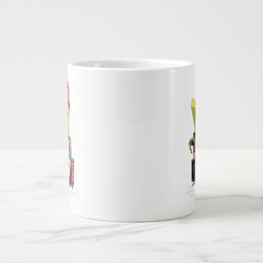 Klassieke Pennywise TV Stack - You'll Float Too Grote Koffiekop (Voorkant)