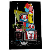 Klassieke Pennywise TV Stack - You'll Float Too Medium Cadeauzakje (Voorkant)