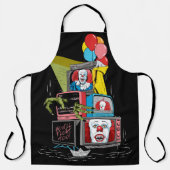 Klassieke Pennywise TV Stack - You'll Float Too Schort (Voorkant)