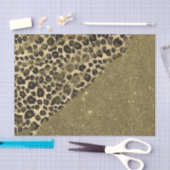 Klassieke penseelstreken van de Druk van de Leopar Tissuepapier (Craft)