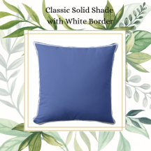 Klassieke periwinkle Blue met witte sierstrip