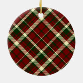 Klassieke, persoonlijke foto van Pet Dog en naam Keramisch Ornament (Achterkant)