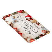 Klassieke persoonlijke kerstfeestdagFoto Magneet (Rechterzijde)