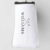 Klassieke persoonlijke naam Golf Clubs Golfheadcover (Draai 90)