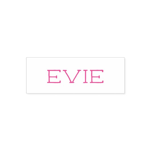 Klassieke persoonlijke naam zelfinkend stempel (Design)