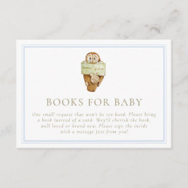 Klassieke Peter de Konijn Boeken voor Baby Informatiekaartje