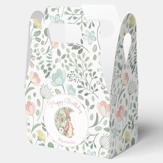 Klassieke Peter het Konijn Beatrix Potter Verjaard Bedankdoosjes (Geopend)