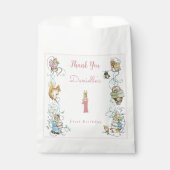 Klassieke Peter het Konijn Beatrix Potter Verjaard Bedankzakje (Voorkant)