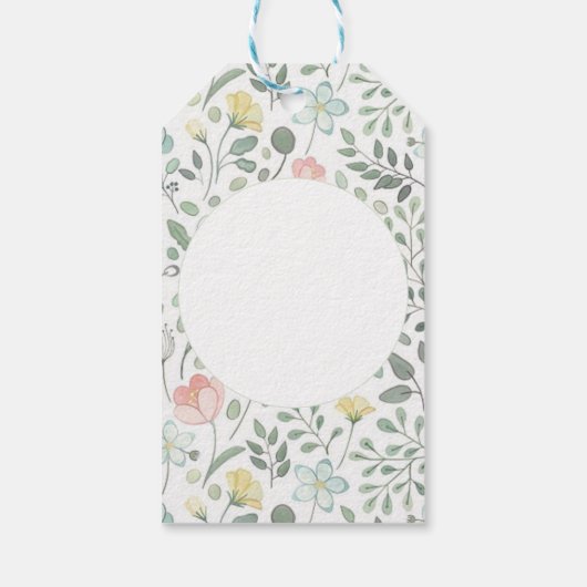 Klassieke Peter het Konijn Beatrix Potter Verjaard Cadeaulabel (Achterkant)