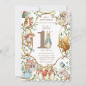 Klassieke Peter het Konijn Beatrix Potter Verjaard Kaart (Voorkant)