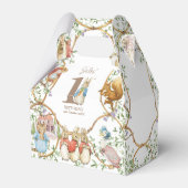 Klassieke Peter het Konijn Verjaardag Bedankdoosjes (Voorkant Zijde)
