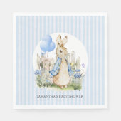 Klassieke Peter Rabbit Baby shower Boy Servet (Voorkant)