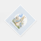 Klassieke Peter Rabbit Baby shower Boy Servet (Hoek)