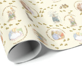 Klassieke Peter Rabbit Baby Shower Cadeaupapier (Rol Hoek)