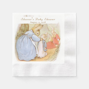 Klassieke Peter Rabbit Baby Shower Servet
