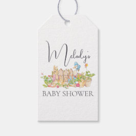 Klassieke Peter Rabbit Gepersonaliseerde Gift Labe Cadeaulabel