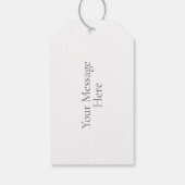 Klassieke Peter Rabbit Gepersonaliseerde Gift Labe Cadeaulabel (Achterkant)